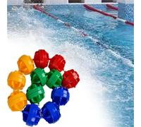 1 2 5 7 8 9 12 14 16 20 24 25 M Cuerda flotante para carriles de piscina, línea divisoria esférica para carriles de natación, divisor de carriles de piscina con flotadores de bola, fácil instalación