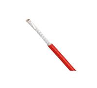 1/2/5/8/10/20/30/50/100m 24 26 28 30AWG PTFE Cable electrónico Plateado Aislamiento pureza Audio Altavoz Auriculares señal Cable de Cobre(Red 8m,24AWG)