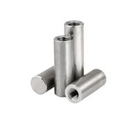 1/2/5 Uds M3 M4 M5 M6 M8 304 moldura de acero inoxidable rodamiento de rosca interna integrado posición cilíndrica pasador de rodillo(1pc M8x12mm,40mm)