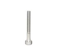 1/2/5 Uds M3 M4 M5 M6 M8 M10 M12 M14 M16 304 Hexagonal De Acero Inoxidable Tapa Cabeza Medio Hilo Tornillo Alargado Largo(100mm,M16X1PCS)