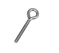 1/2/5 Uds M3M4M5M6M8M10 304 gancho cerrado de ojo oveja acero inoxidable con anillo y tornillo elevación(1pcs M8X70)