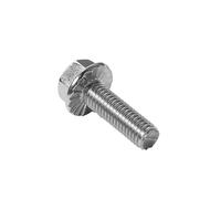 1/2/5 Uds M5 M6 M8 M10 M12 pernos hexagonales de acero inoxidable con brida GB5789 tornillo(M10-30mm(2pcs))