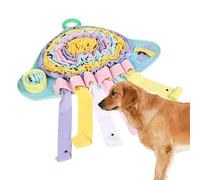 1/2 alfombrillas sensoriales para mascotas, alfombrilla de búsqueda con forma de medusa, estimulación mental, alfombrilla de juego de nariz | Alfombrilla antideslizante para olfatear caninos y perros