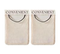 1/2 bolsas organizadoras colgantes, bolsas de almacenamiento de verduras, bolsas de malla de frutas, bolsas de malla organizadoras de comestibles, bolsas de organización de verduras de cocina, bolsas
