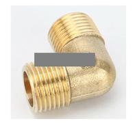 1/2" BSPP Elbow Male Pipe Brass Coupler Fitting Connection