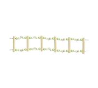 1/2 columpios duraderos para pájaros, juguete de madera para loros, juguete colgante de loro, juguete colgante de loro, columpio de trapecio, soporte de perca para escalada de pájaros
