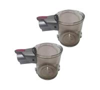 1/2 cubo de basura compatible con aspiradoras de mano HKoenig, UP600/UP810, accesorios de repuesto for electrodomésticos de limpieza.(2PACK)