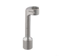 1/2 Drive Diesel Line Socket Set 12mm to 19mm Open End Wrench For Automotive Fuel Injection Repair Silver (14mm)