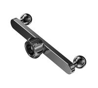 1 ~ 2 extensor de cabeza de articulación, adaptador divisor de aluminio para soporte de teléfono, doble de 17 mm, soporte de bola, adaptador de articulación, adaptador divisor de conector