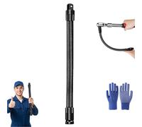 1/2 Flexible Shaft Extension Bar for Ratchet & Impact Wrench, High Torque Spring Steel Socket Extender for Automotive Repair, Flexible Reach Extension for Tight Spaces & Hard-to-Access Areas (250mm)