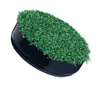 1/2 fundas de copa de golf de césped simulado para práctica de golf, ayuda de tren de golf, cubierta de copa de agujero verde para interior jardín patio trasero