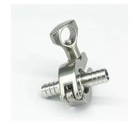 1/2" Hose Barb x 0.5" Tri Clamp Set SUS304 Stainless Steel Fitting Tri-Clover Home Brew