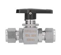 1/2 Inch Stainless Steel Ball Valve | 3000psi High Pressure for Water/Gas/Oil | SS316L Threaded Shut Off Valve for Industrial & Home Use