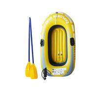 1/2 Inflable - Balsa De Agua Al Aire Libre, Dinghy De Ríos Duraderos | Buque Artesanal De Kayak De Canoa Portátil, Lanzamiento del Remero De Skiff De, El Lago Cruiser Catamaran FLO