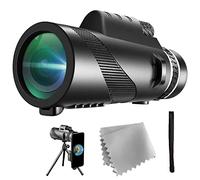 1/2 juegos de telescopio de alta definición - 80 x 100 telescopio monocular de alta ed | Telescopio de observación de aves, telescopio monocular de lente, prisma de alta edición, monocular de visión