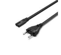 1,2 M C7 Figura 8 Cable de Alimentación Principal con Enchufe EU, Compatible con Sony PS4, PS5, Xbox X/S, Compatible con HP, Impresoras, Epson, Canon, Pixma, OfficeJet Pro Printer