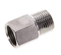 1/2'' NPT x 1/2'' NPT M/F Barra de extensión 345 de acero inoxidable - Hidráulica