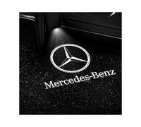 (1) 2 Pack LED Door Projector Lights Compatible with Mercedes Benz GLS GLC GLB GLA A B C E Class Models