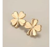 1/2 par de botones ajustables para pantalones, faldas, ajustador de cintura, hebilla, botón a presión, pasador retráctil, dorado, 1 unidad