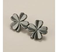 1/2 par de botones ajustables para pantalones vaqueros, faldas, hebillas tensoras de cintura, botones a presión, pasador retráctil, botón negro pistola, 1 unidad