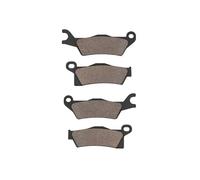 1/2 Par de discos de freno 6x6 T3 for motocicleta, pastillas de freno delanteras y traseras, aptas for ATV 450, 570, 650, 850 y 1000.(1 Set Front)