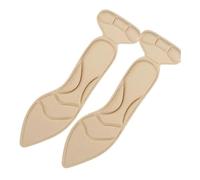 1/2 pares de plantillas de zapatos de tacón alto para mujer, plantillas de espuma viscoelástica, plantilla antideslizante y cortable, cómodas y transpirables, almohadillas de masaje para el cuidado de
