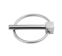 1/2 pasadores de remolque de acero inoxidable redondos de repuesto de retención a prueba de óxido