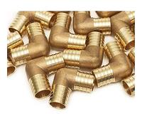 1/2 PEX 90 Degree Elbow Fittings Crimp for PEX Pipe Plumbing Jobs 25 Pack