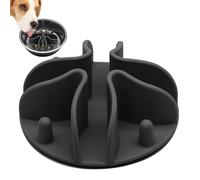 1/2 pieza de alimentación lenta para perros | Arnés para perros Slow Down Eating Maze, plato de alimentación para mascotas apto para lavavajillas, cuenco de alimentación para perros con ventosa, 10 x