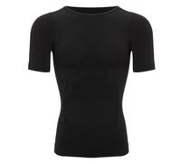 1/2 Pieza de Camiseta Moldeadora Cuerpo for Hombre, Ropa Interior Adelgazante, corsé compresión for Control del Abdomen for para La Práctica Deportiva(Black,2XL)