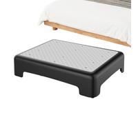 1/2 Pieza Plataforma De Escalón De Seguridad - Escalón Móvil De Plásticos | Taburete De Medio Paso para Adultos Y Ancianos | Taburete De Cama Antideslizante, Borde Circular, Dormitorio, Cocina