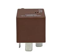 1/2 Piezas 13306940 12 V Compatible Con Relé Automotriz G&M Buick C&ad&il&l&a&c C&h&ev&ro&l&et Regal Cruze De 5 Pines(Brown 1PCS)