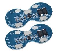 1/2 piezas 2S 7.4V placa protectora de batería placa de carga de batería, módulo de circuito conector para herramienta eléctrica, protección de sobrecarga y descarga