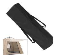 1/2 piezas bolsa de tienda negra - tienda de montañismo, bolsa de accesorios, fácil de transportar, bolsa plegable, bolsa de herramientas deportivas con asa, bolsa de viaje, tejido de poliéster, 1