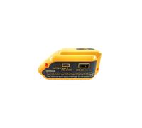 1/2 piezas de repuesto Dcb090Power para adaptador de batería Dewalt de 20 V máx. 18 V con USB y luz de trabajo LED tipo C A902
