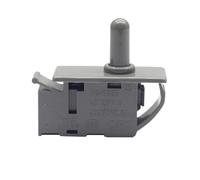 1/2 Piezas De Repuesto De 2 Pines For Refrigerador, Interruptor De Botón De Cierre Normal For Control De Luz De Puerta De Congelador.(1pcs)