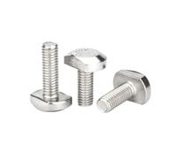 1-2 piezas M5/M6/M8/M10 acero inoxidable 304 pernos en T para equipos mecánicos y perfiles de aluminio, M8x60mm