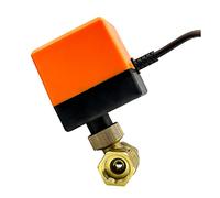 1/2 quot; 3/4 quot; 1 quot; 2 quot; Válvula de bola motorizada de latón, 3 cables, 2 controles/tres cables, un control, válvula de bola eléctrica normalmente cerrada, 1 Uds.(24VDC-CR03,1.5 Inch)