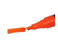 1-2 rotuladores de plástico for abejas, 8 colores opcionales, for marcar reinas, resaltador electrónico, herramientas apicultura(Orange,2Pcs)