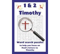 1 & 2 Timothy: Word searches with easy to read print based on Paul's 2 letters to Timothy | 6x9 inches, 113 pages | 50+ puzzles … gift for Bible study and students, holidays, and free time