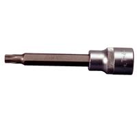 1/2" Toma de Broca Torx, Largo, T50, Longitud Torx