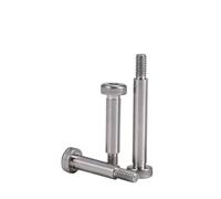 1/2 Uds 304 Acero inoxidable Hexagonal con cabezal for tornillos hombro igual altura límite perno escalonado M8M10M12(1pcs M12X10XM10)