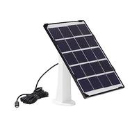 1/2 Uds 5V 10W Panel Solar Micro cargador monocristalino cámara de vigilancia seguridad impermeable Monitor banco energía Altamente Eficiente Y Estable(10W 5V)