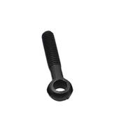 1/2 Uds GB798 M6 M8 M10 M12 Perno De Ojo Acero Al Carbono Negro Anclaje Articulado Longitud 25-100mm(45mm,M12 1pc)