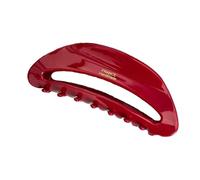 1/2 Uds nuevo clip de vinagre rojo de alta gama temperamento geométrico, accesorios for el cabello con clip en la parte posterior de la cabeza(2pcs)