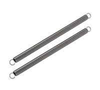 1/2 Uds. Resorte de compresión 16mm OD 2mm diámetro del alambre. Resorte de tensión de gancho doble, capacidad de carga de acero, 200-300mm de longitud libre, 33 libras(240mm 2pcs)