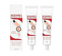 1/2 unidades de crema de tratamiento de escaras, ungüento calmante para la piel, loción humectante con ayuda curativa, hidratante, bálsamo suave, 2 unidades