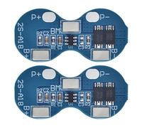 1 / 2 unidades de módulo de celda de batería 2S 7.4V 4A placa protectora de carga de batería, placa de circuito de alimentación, reemplazo de sobrecarga y protección de descarga