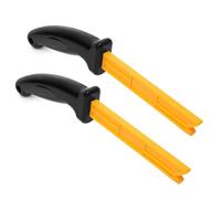 1/2 varillas de empuje para carpintería, imán para carpintería, herramienta de sierra antideslizante, mango ergonómico, palo de empuje