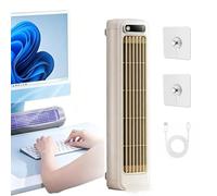 1/2 Ventiladores PortáTiles Silenciosos Para Aire Acondicionado con 3 Velocidades, Ventilador Turbo PortáTil Mejorado 2026, Ventilador de Velocidad Ajustable Para Dormitorio(BB)